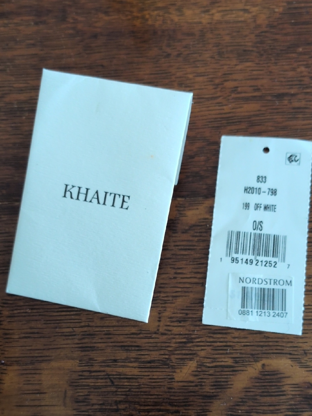 KHAITE Cream Pebble Leather Bag - Picture 8 of 8